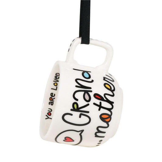 GRANDMOTHER MINI MUG ORNAMENT