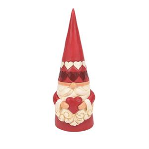 RED GNOME WITH HEART