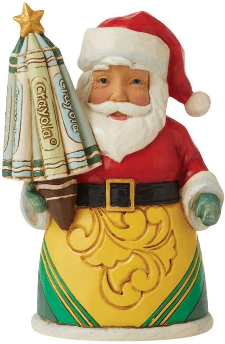 Crayola Santa Mini Jim Shore FIGURINE
