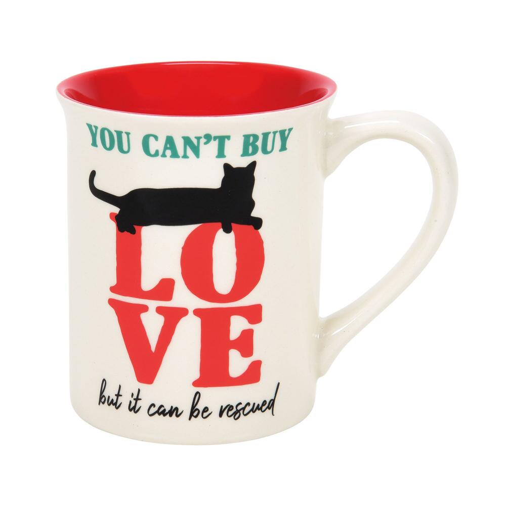 Rescued Cat Love Mug