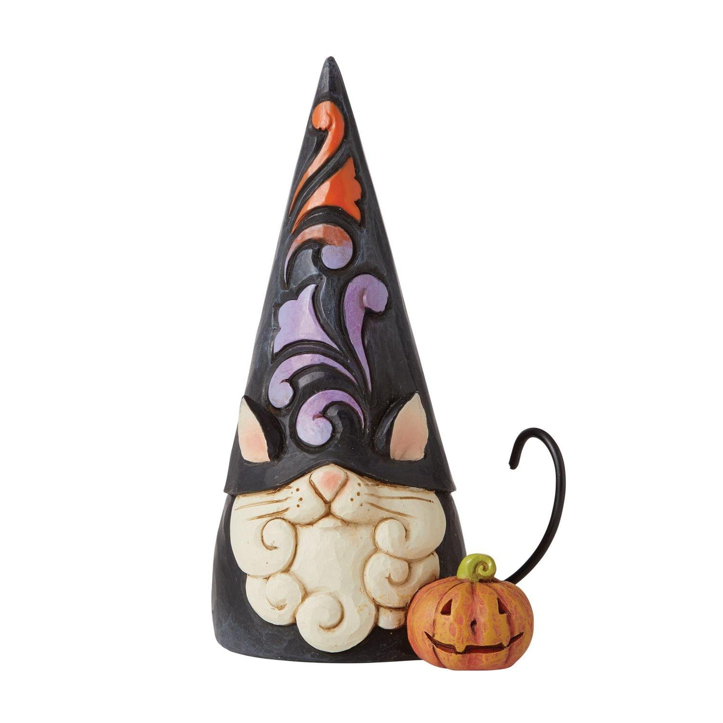 HALLOWEEN BLACK CAT GNOME JS