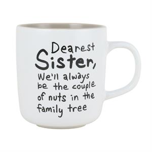 DEAREST SISTER 14OZ MUG