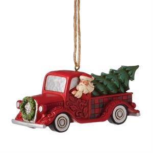 HG Santa Plaid in Red Truck
