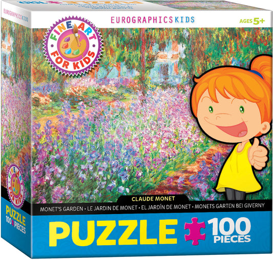 Monet's Garden 100PC PUZZLE