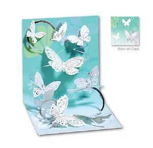 *Floating Butterflies Pop Up Card