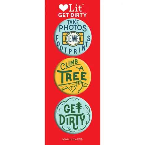 Get Dirty 3 Button Pack
