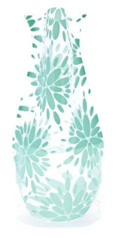 LILA TEAL VASE