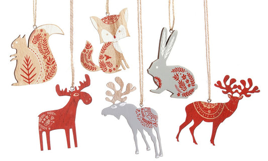 Wooden Animal Magnet