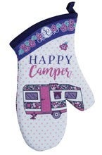 Happy Camper Oven Mitt