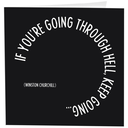 Going Through Hell Card