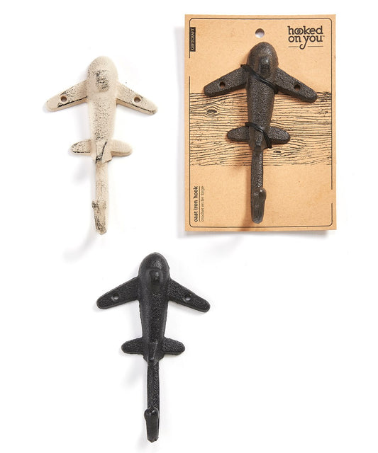 Airplane Cast Iron Wall Hook