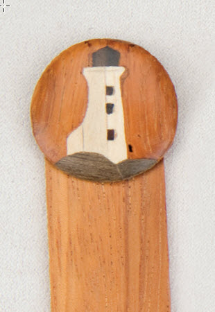 Lighthouse Wood Bookmark