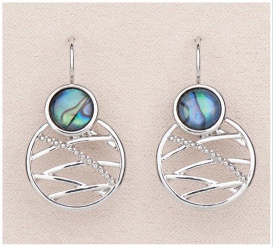 Woven Basket Earrings