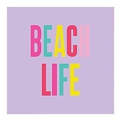 5" Napkin Beach Life Pack 20