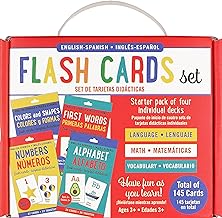 English Spanish Flash Cards Set