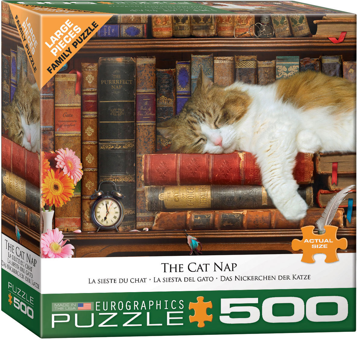 The Cat Nap 500PC Puzzle