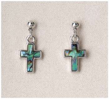 Simple Cross Earrings