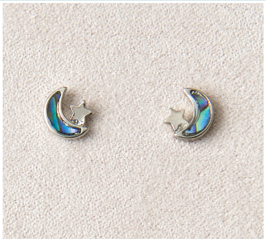 Star & Moon Earrings