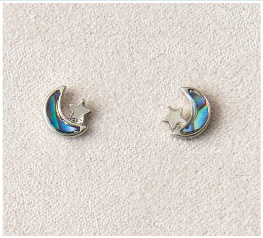 Star & Moon Earrings