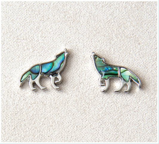 Wolf Earrings