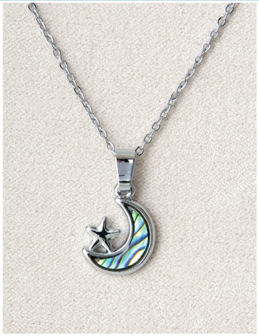 Star & Moon Necklace
