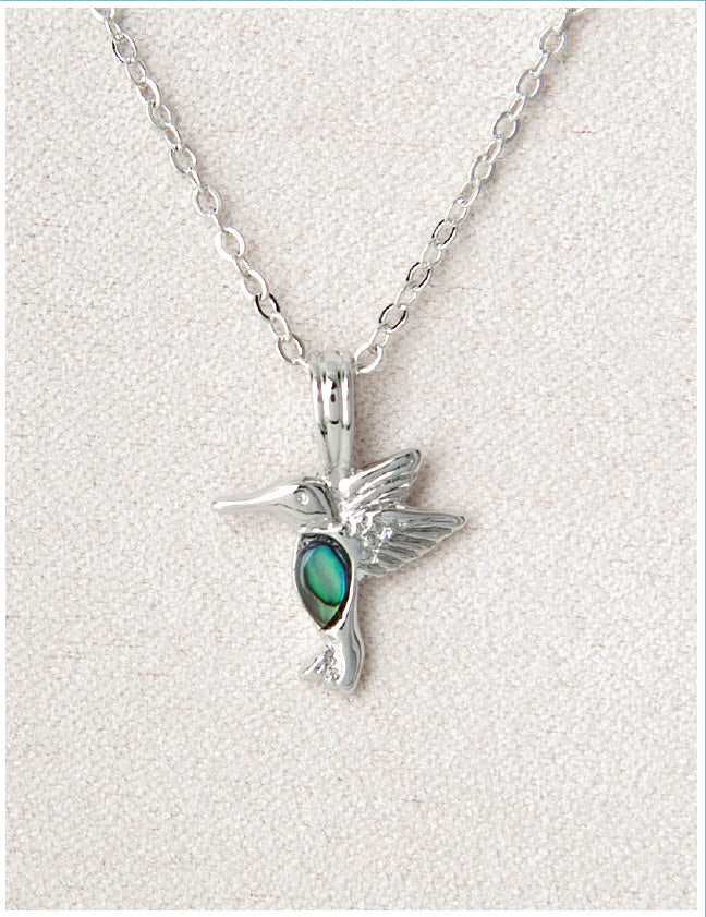 Dainty Hummingbird Necklace