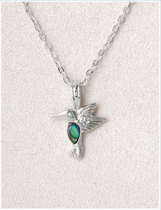 Dainty Hummingbird Necklace