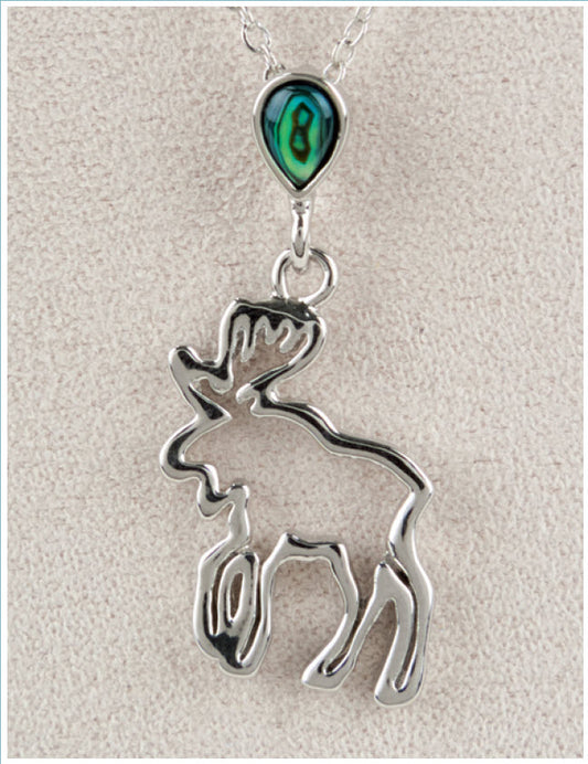 Moose Spirit Necklace