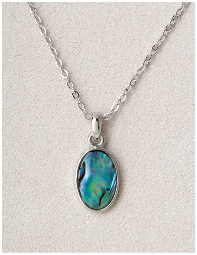 Framed Oval Necklace