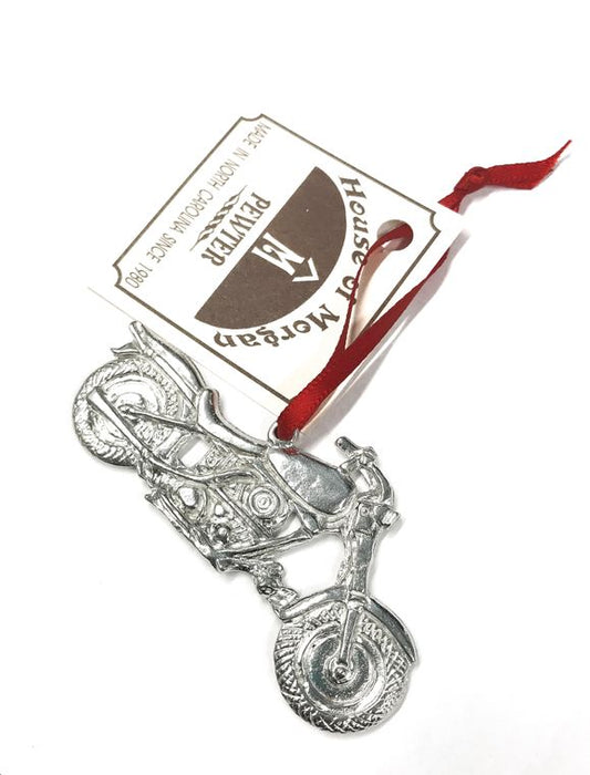 MOTORCYCLE PEWTER ORNAMENT