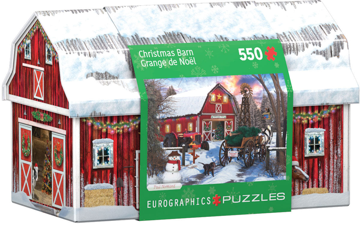 Holiday Farm Tin 550PC Puzzle