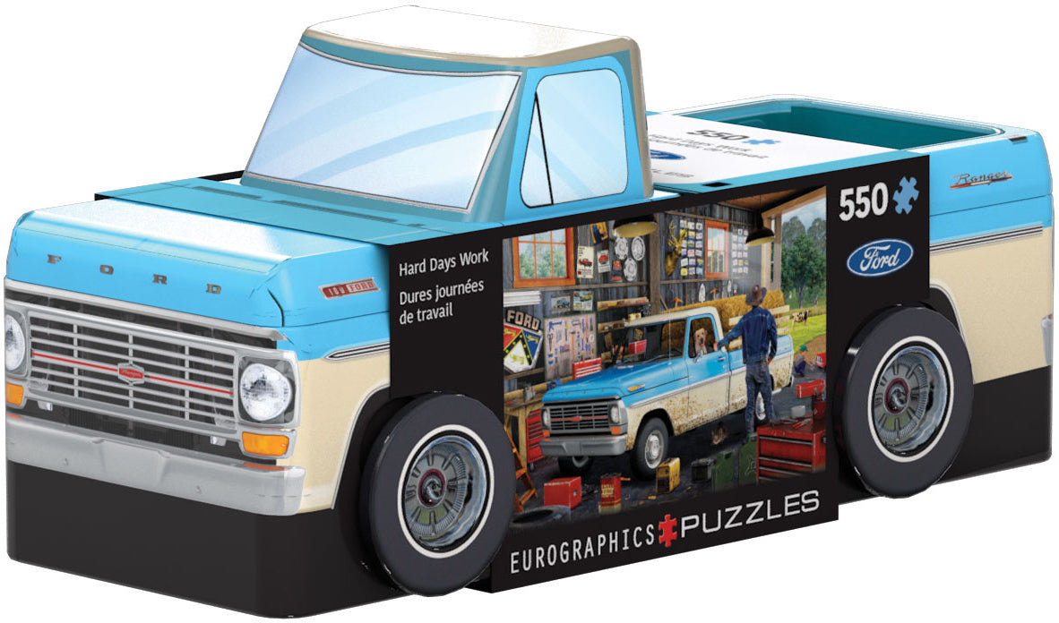 PICKUP TRUCK Puzzle In Tin 550PC