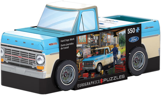 PICKUP TRUCK Puzzle In Tin 550PC