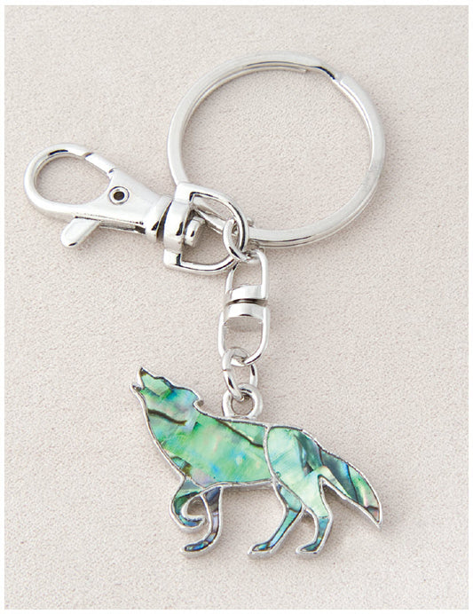 Wolf Keychain