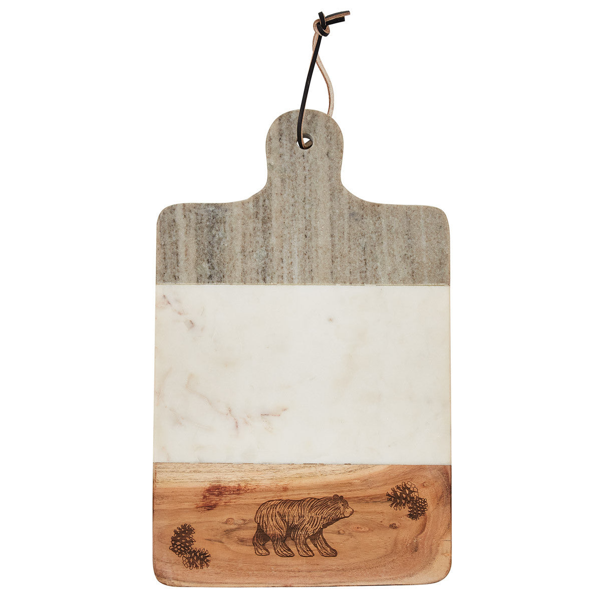 RUSTIC BEAR CUTTING BOARD