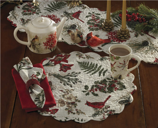 Nature Sings Placemat 17" ROUND