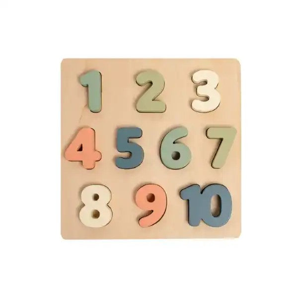 Numbers Wooden Puzzle
