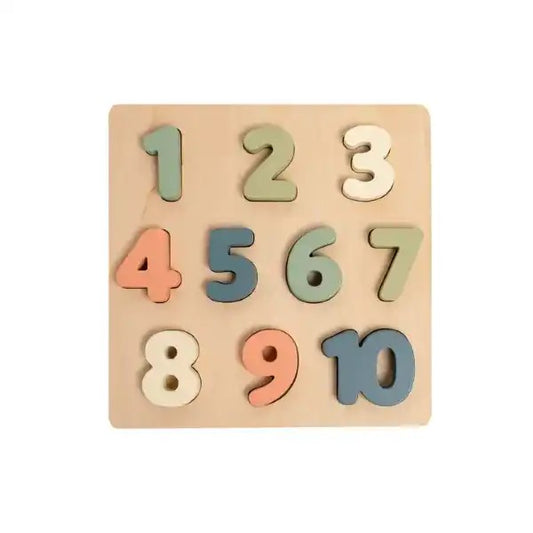 Numbers Wooden Puzzle