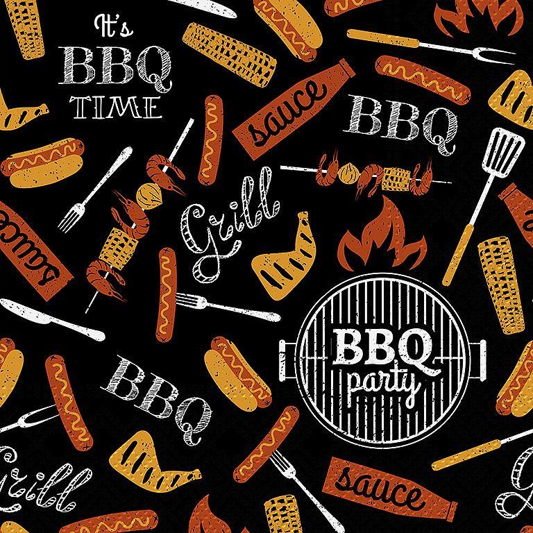 BBQ PARTY LUNCHEON NAPKINS