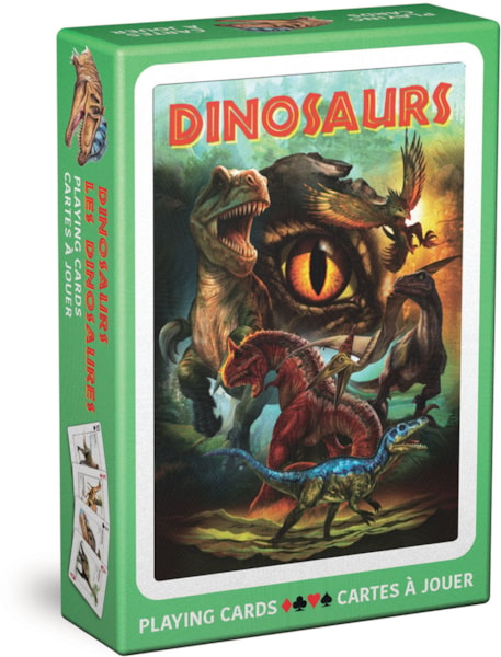 DINOSAURS DECK OF CARDS