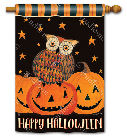 Owloween Fun Flag