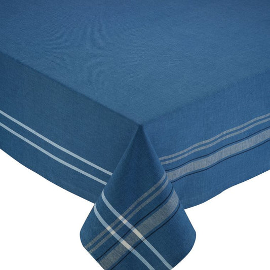 French Blue Chambray Tablecloth 60X84