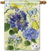 Hydrangea Beauties Standard Flag