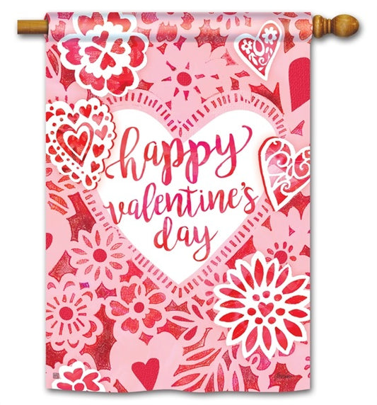Valentine Lace Flag