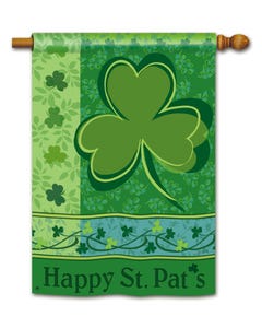 Happy St Pats Flag