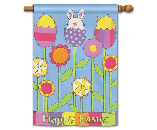 Easter Garden Flag