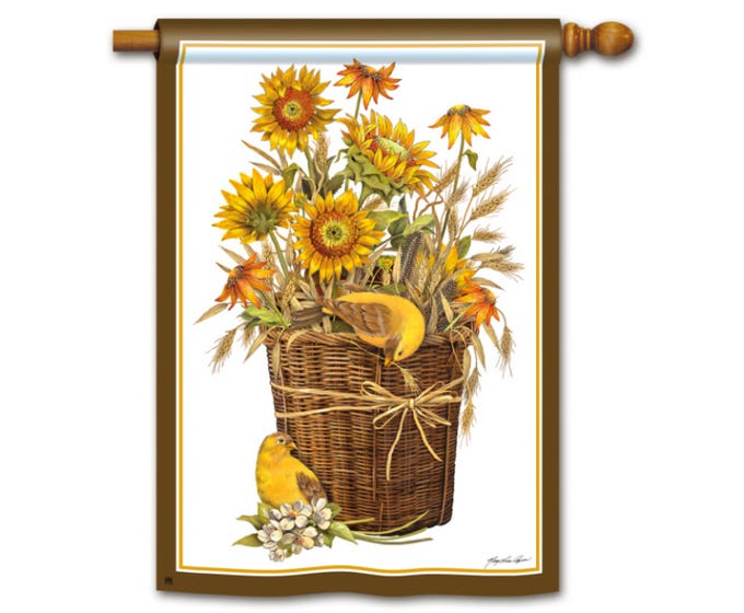 Summer Sunflowers Flag