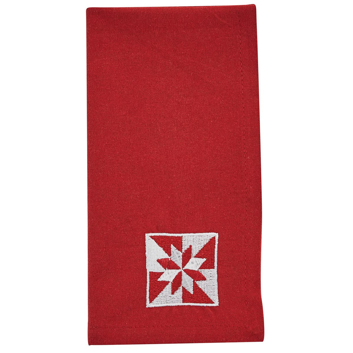 Emb Napkin Heritage Star 18X18