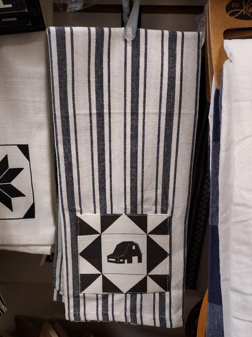 BARN PRINTED Dishtowel