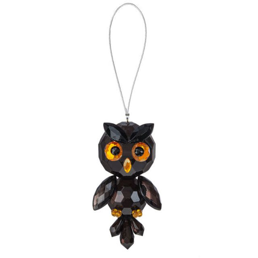 3.5" Midnight Owl Ornament